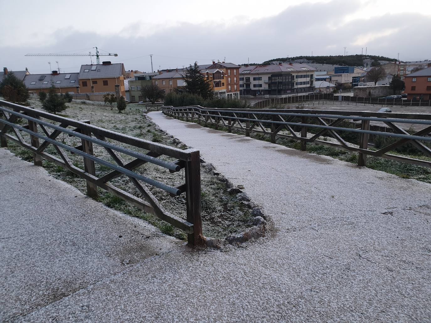 Aguilar se cubre de blanco el día de Reyes