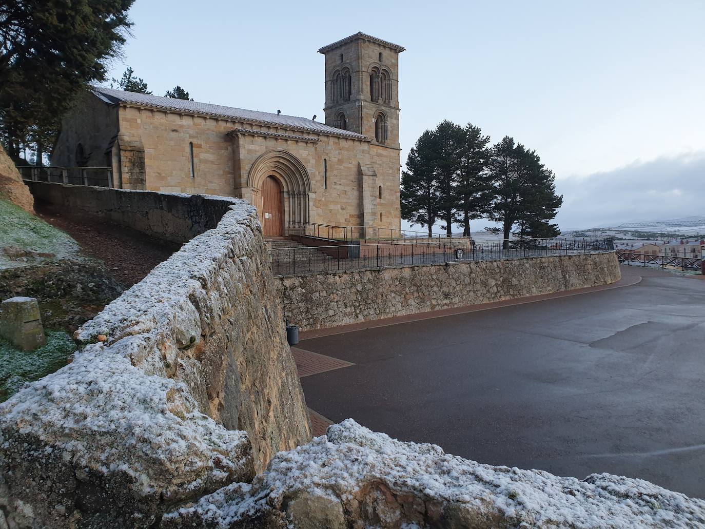 Aguilar se cubre de blanco el día de Reyes