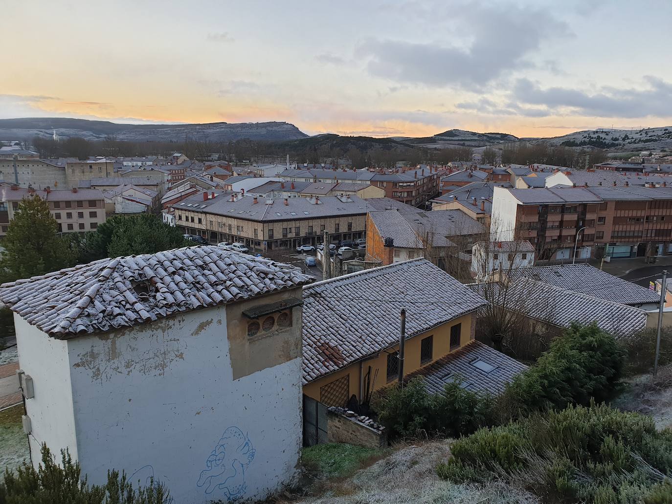 Aguilar se cubre de blanco el día de Reyes