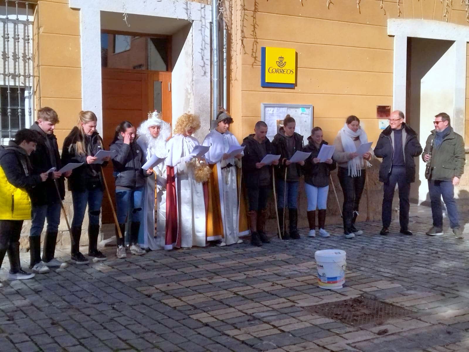 Los Quintos de Torquemada cantan las tradicionales redes