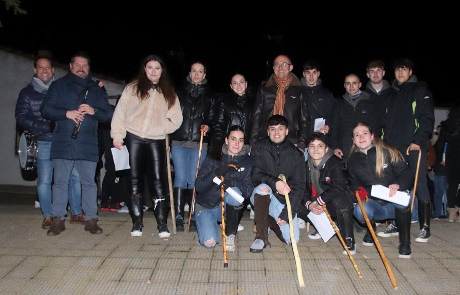 Los Quintos de Torquemada cantan las tradicionales redes