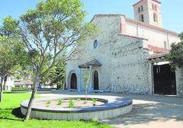 Jardines de la iglesia de La Cuesta.