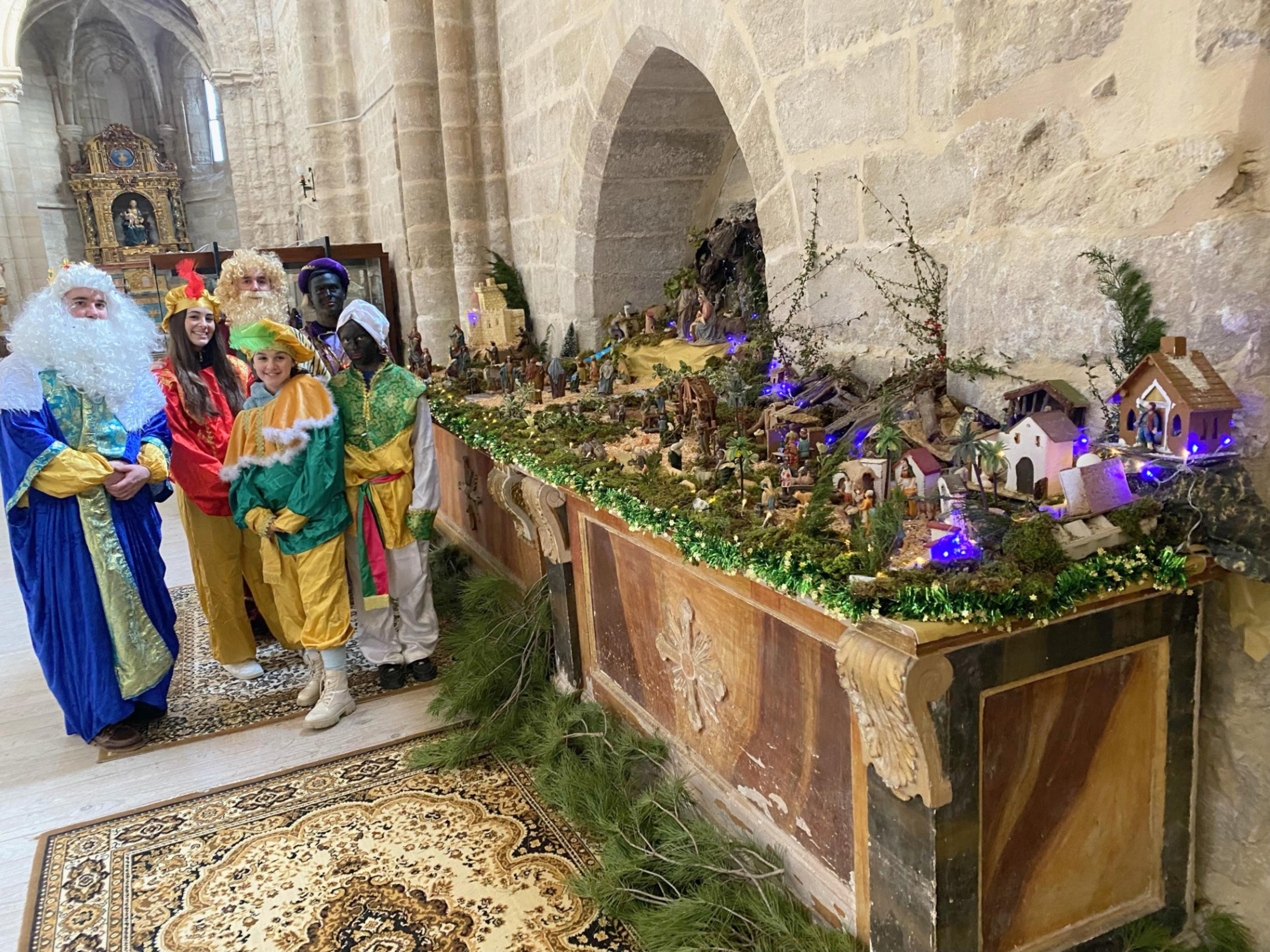 Sus Majestades llegan a Herrera de Valdecañas