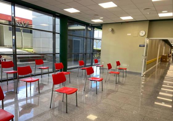 Área de consultas de Urgencias del Hospital de León.