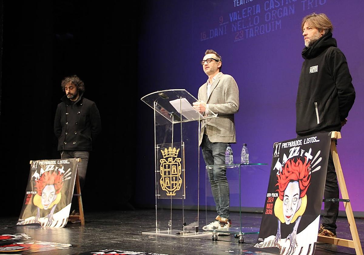 Presentación del festival de jazz.