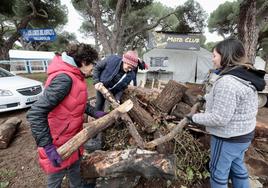 Ambiente previo a Pingüinos en el Pinar de Antequera