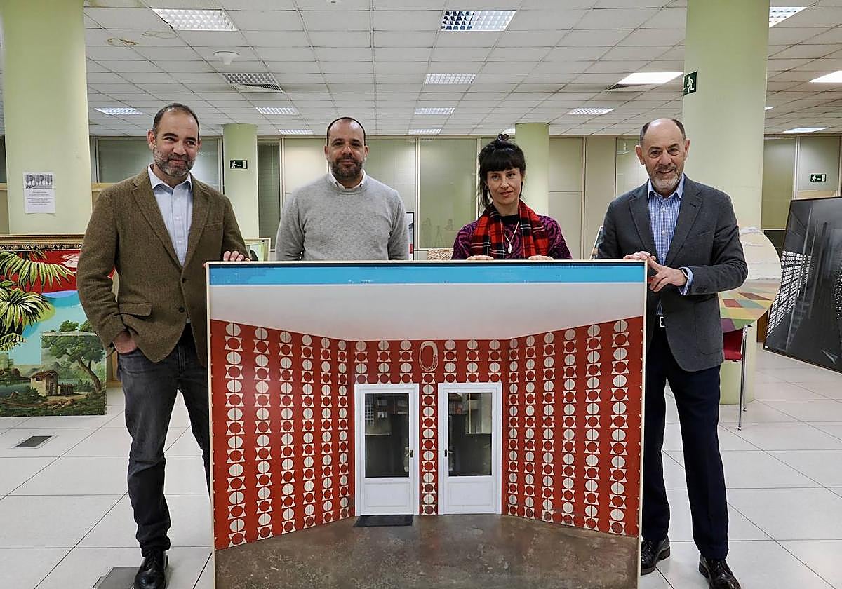 Javier Hontoria, Carlos Delgado, Damaris Pan y Jesús Posadas.