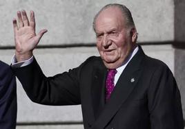 El rey emérito Juan Carlos.
