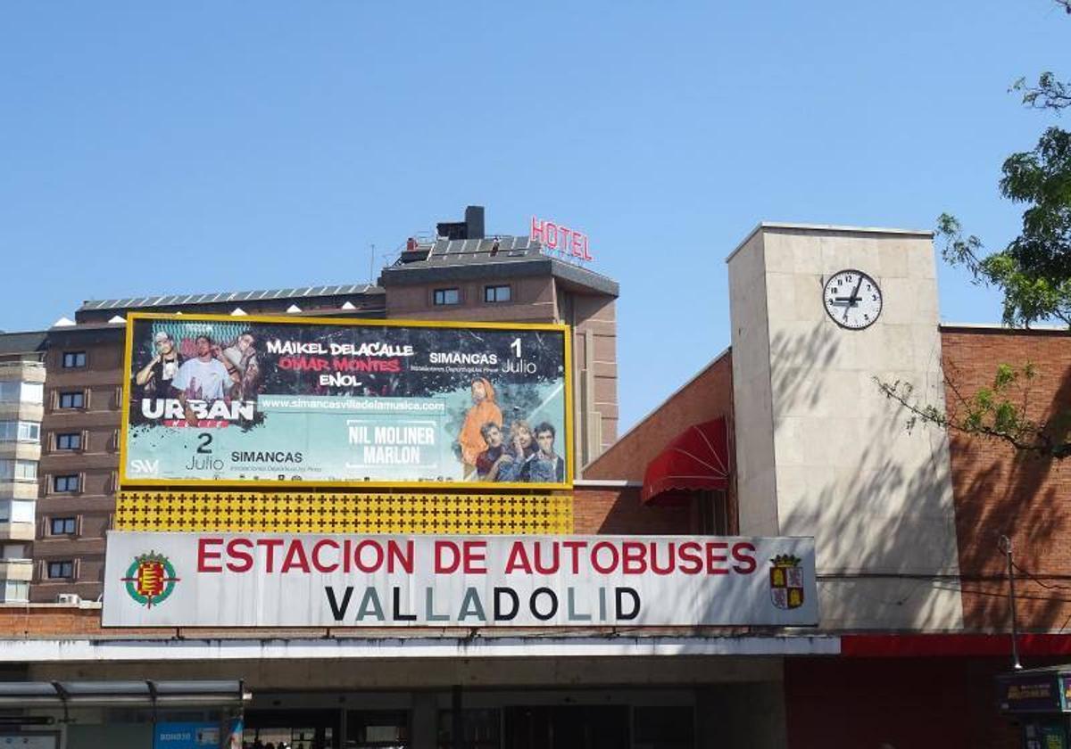 Estación de autobuses de Valladolid, en una imagen de archivo.