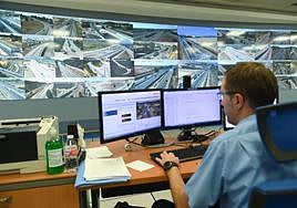 Centro de mando de la DGT