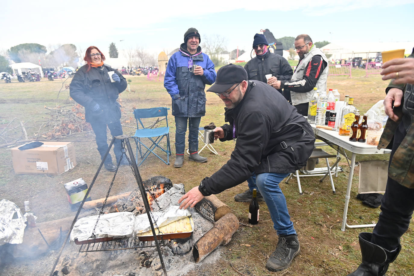 Los pingüinos se preparan la comida