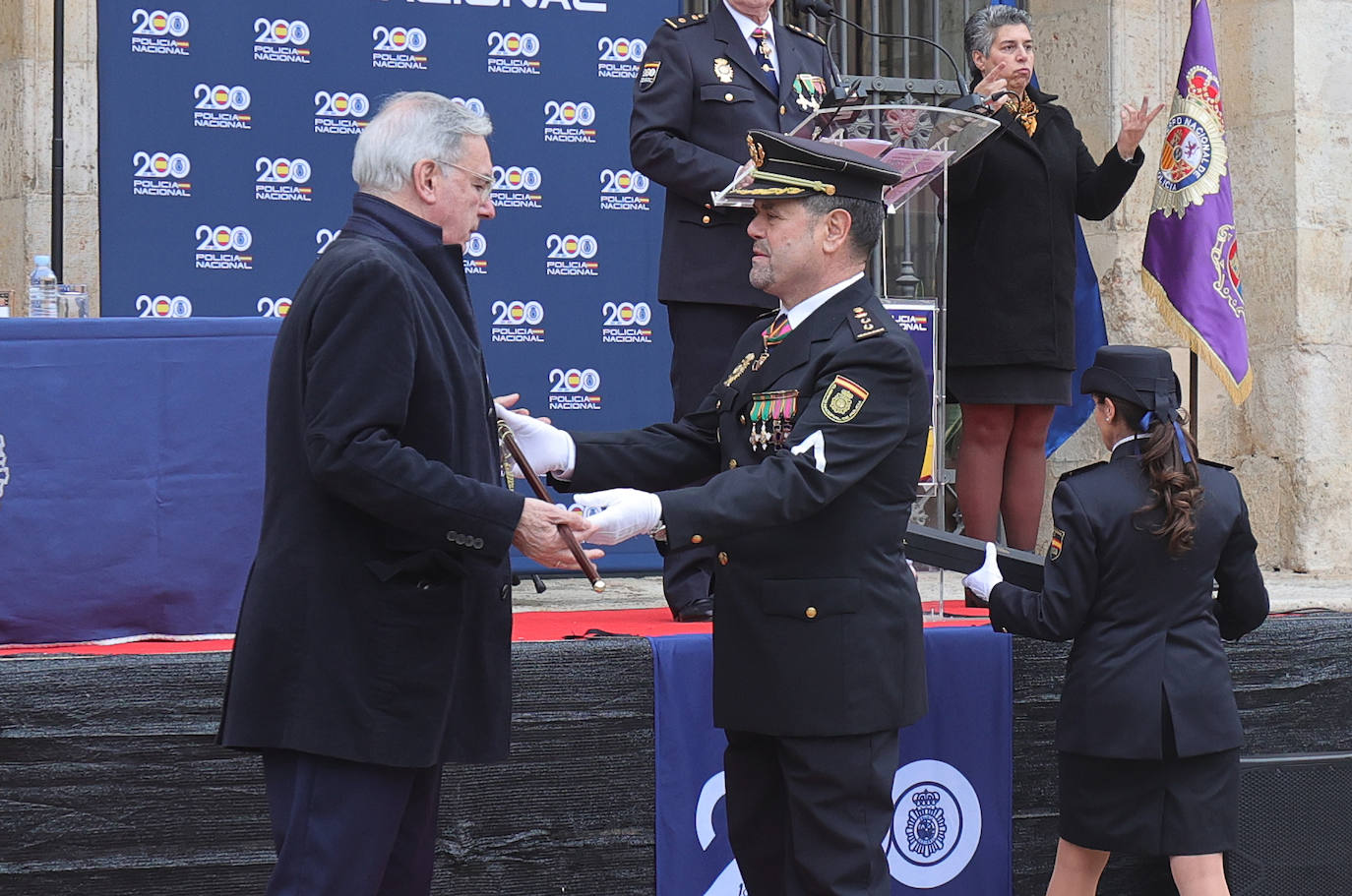 La Policía Nacional de Palencia celebra sus 200 años