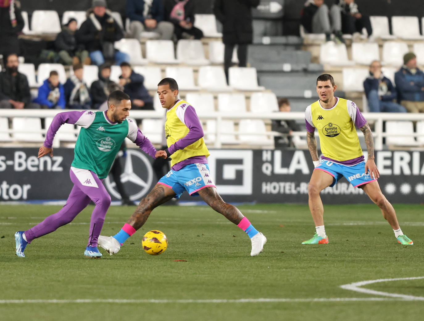 El encuentro entre el Burgos CF y el Real Valladolid, en imágenes