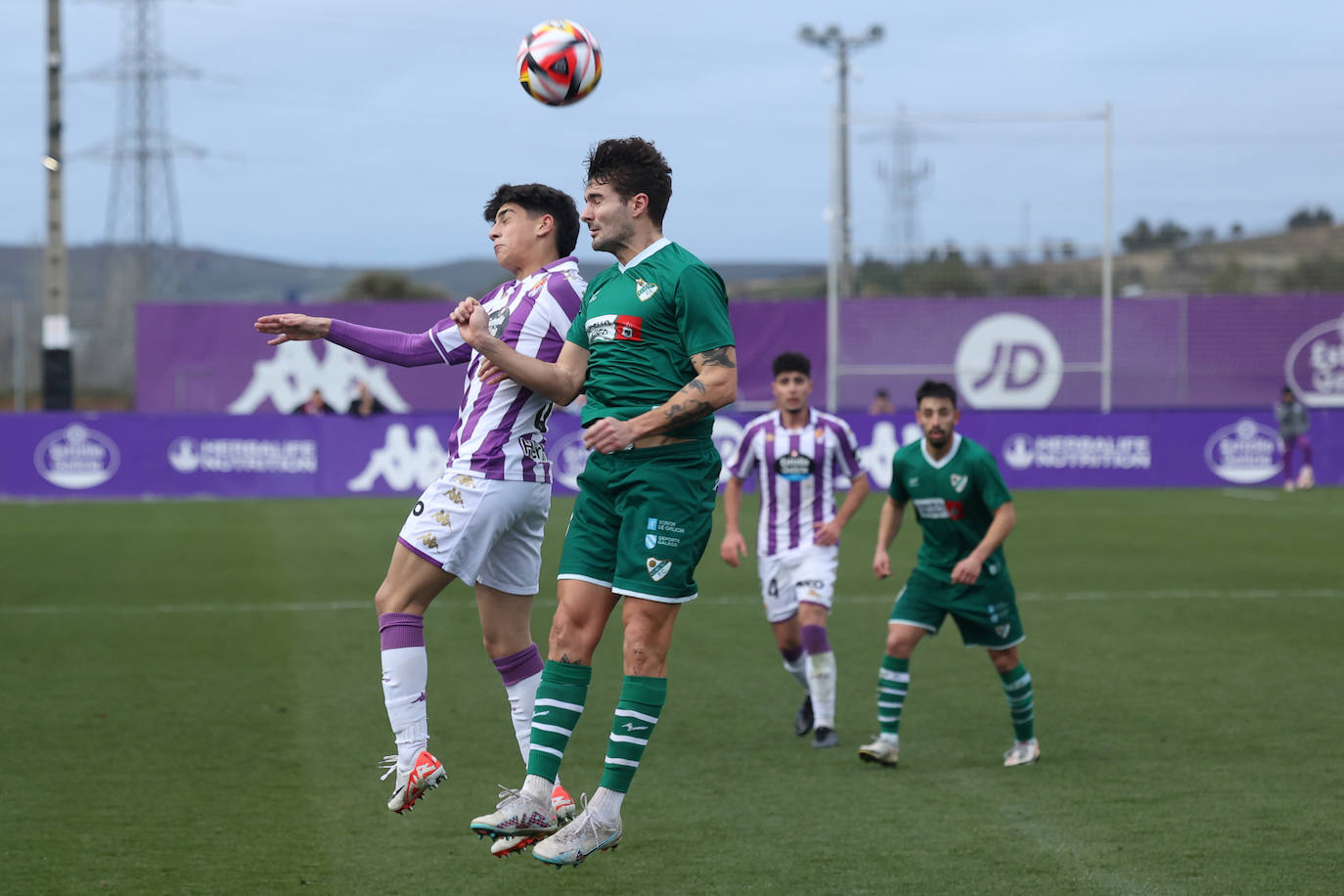 El partido del Promesas frente al Coruxo, en imágenes