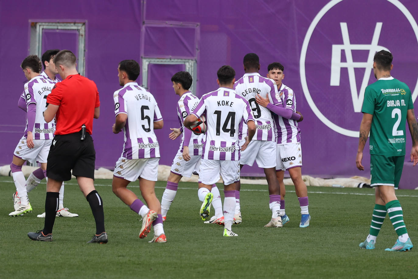 El partido del Promesas frente al Coruxo, en imágenes