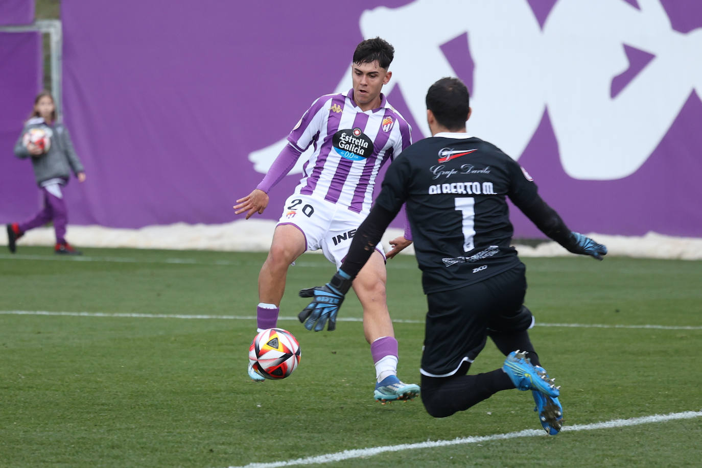 El partido del Promesas frente al Coruxo, en imágenes