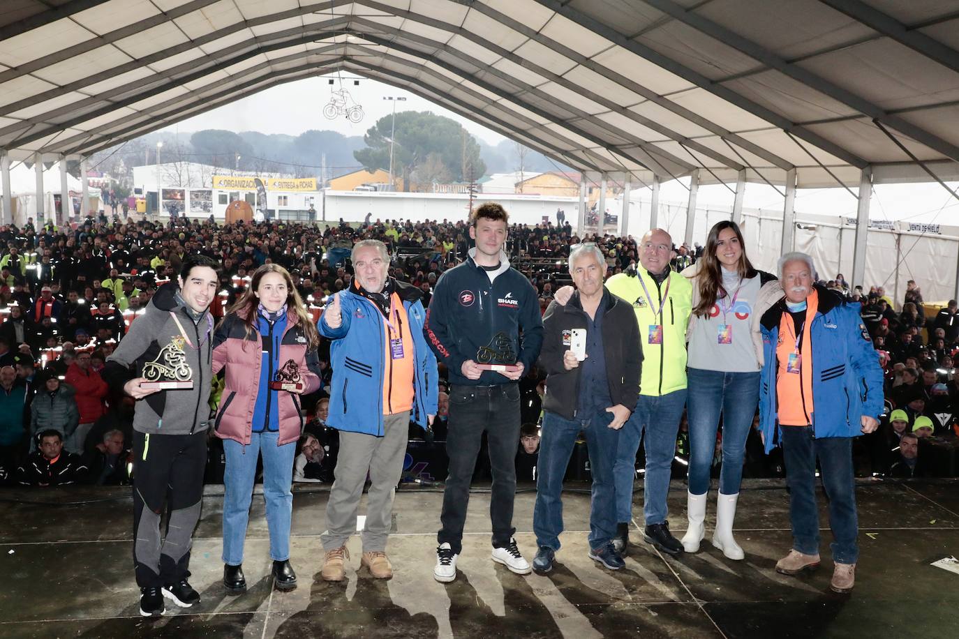 El piloto Víctor López, ganador del Pingüino de Oro