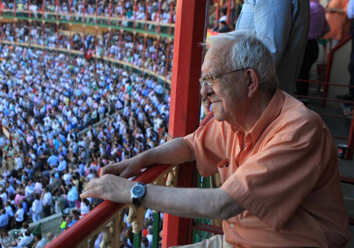 José Luis Lera, en las Ferias y Fiestas de la Virgen de San Lorenzo de 2011.