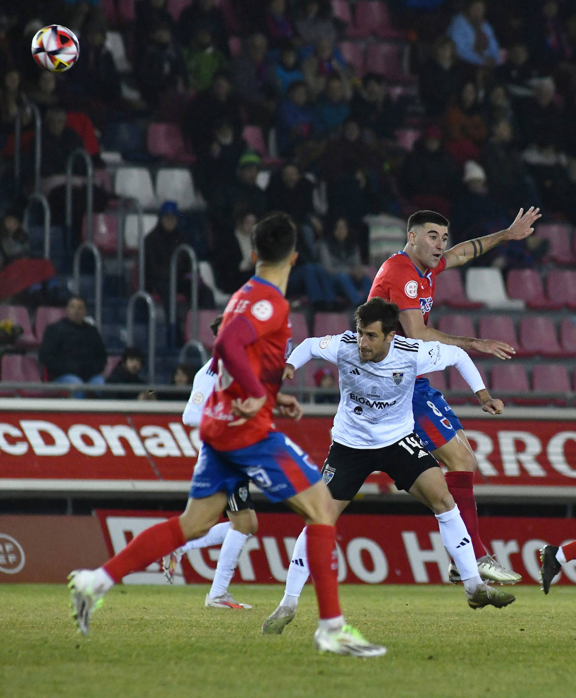 La derrota de la Segoviana en Soria, en imágenes