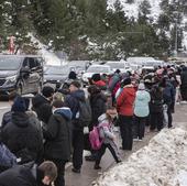 Alcaldes y hosteleros temen cortes «recurrentes» ante los colapsos en Navacerrada