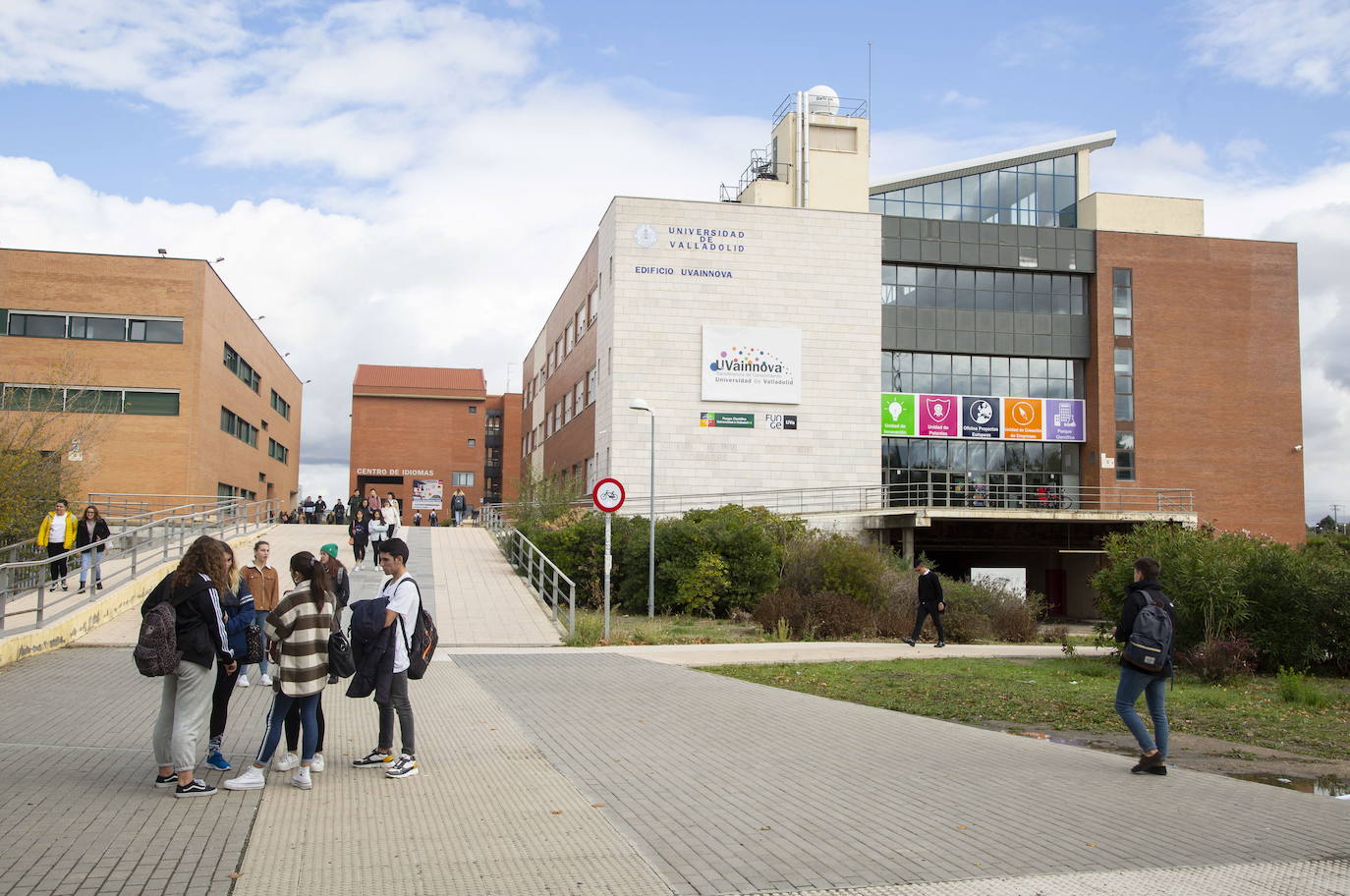 El campus Miguel Delibes, de la Universidad de Valladolid, en una imagen de archivo.