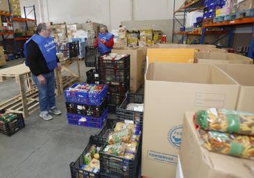 El Banco de Alimentos de Palencia logra doce toneladas de comida en las campañas navideñas