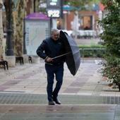 Un tren de borrascas disparará el viento en Valladolid hasta los 70 por hora