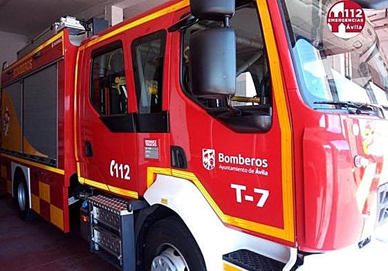 Imagen de los Bomberos de Ávila.