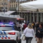 La policía advierte de la «peligrosidad» que entrañan las ferias en la avenida del Acueducto