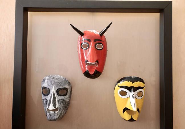 Máscaras de la colección de Nuno Rodrigues.