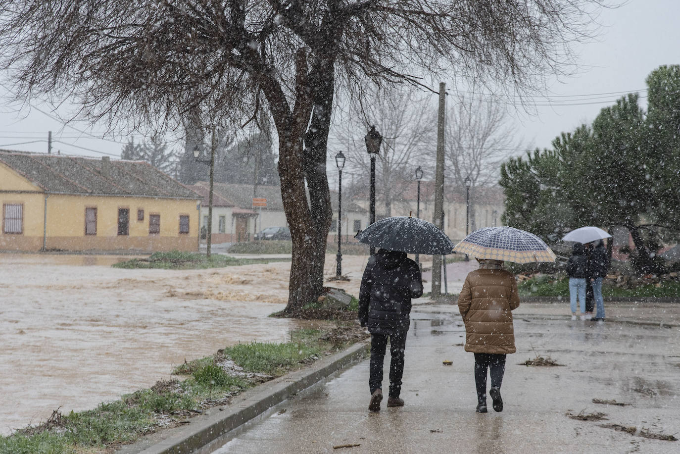 La inundación en Cantimpalos, en imágenes