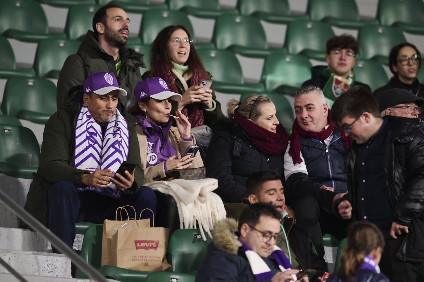 Las imágenes del partido Elche-Real Valladolid