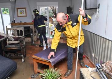 «Mi casa se inundó en diez minutos y salimos con el agua por las rodillas»