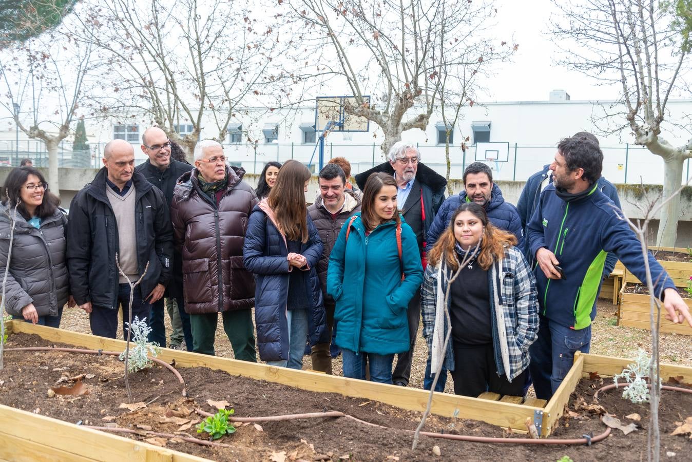 El campus de Palencia inaugura un jardín terapeútico