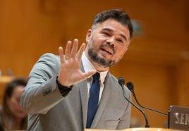 El diputado de ERC Gabriel Rufián.