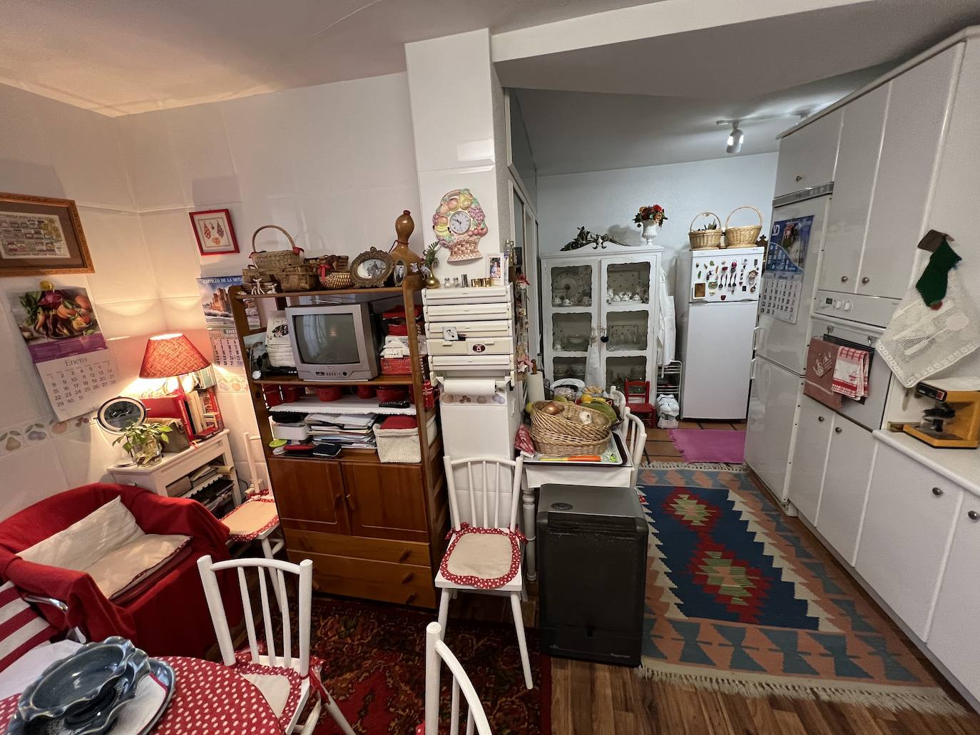 Una casa de Valladolid decorada con muebles encontrados en la calle