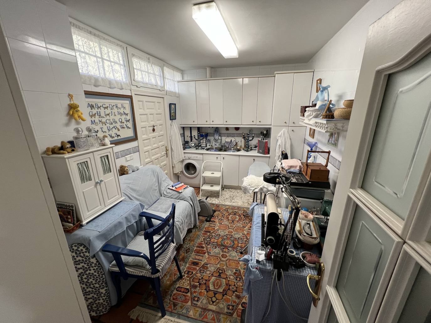 Una casa de Valladolid decorada con muebles encontrados en la calle