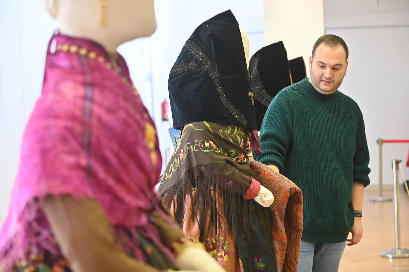 Exposición de trajes tradicionales de la comarca de Valladolid