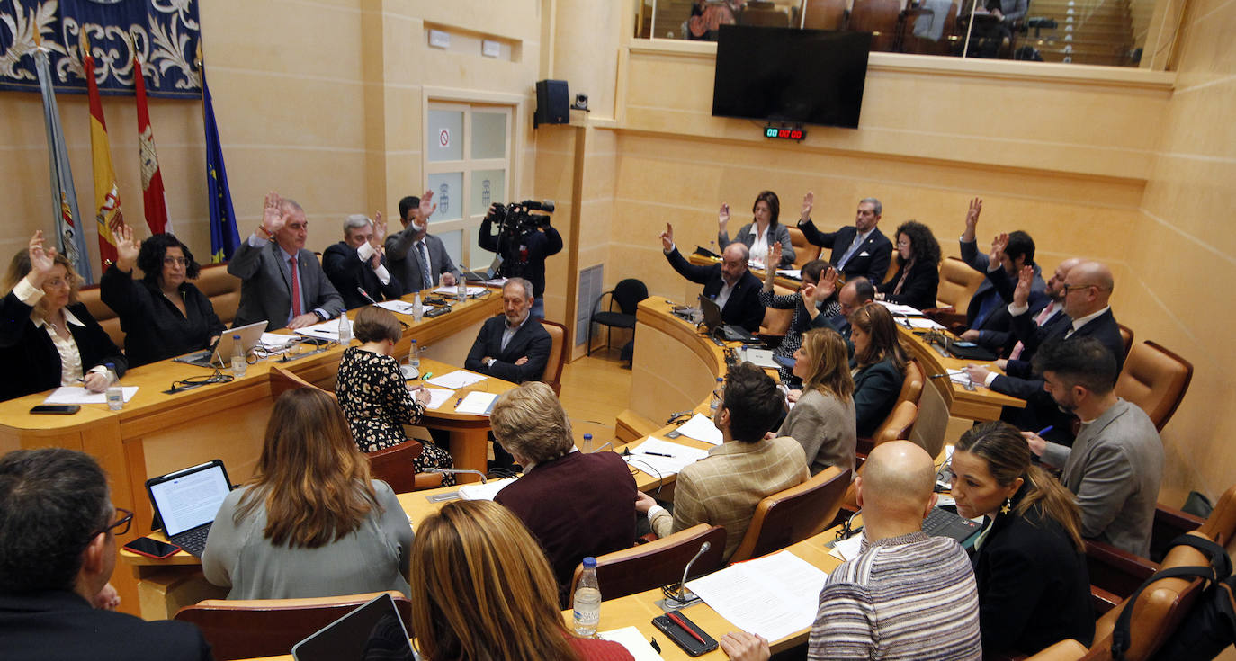 Pleno de enero del Ayuntamiento de Segovia