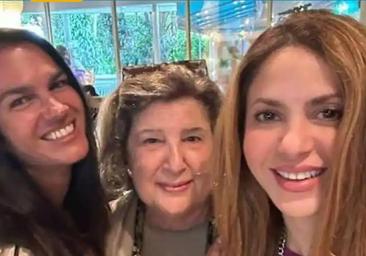 Una fotografía de Shakira con su exsuegra se hace viral