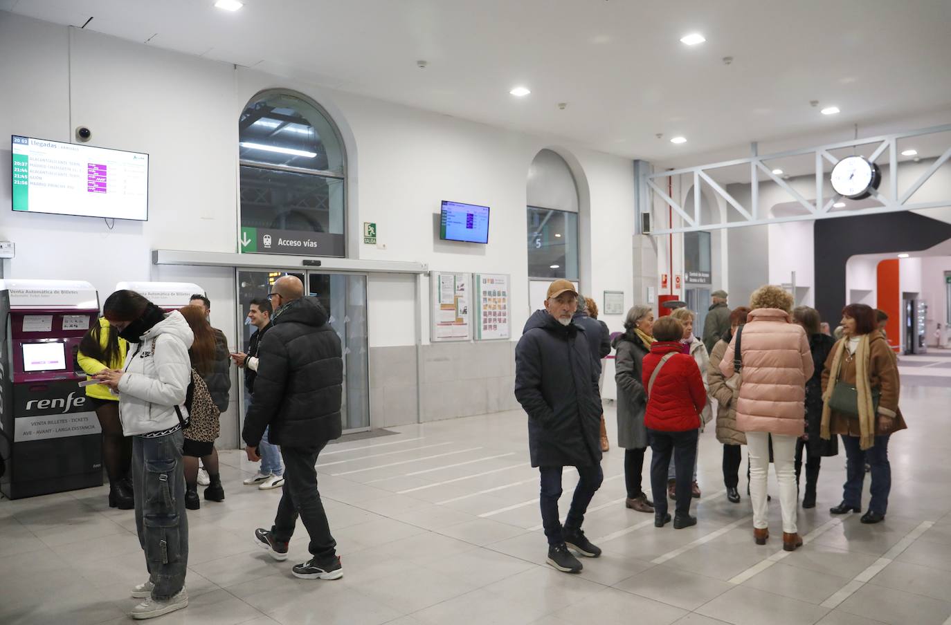 Retrasos en la estación de trenes de Palencia