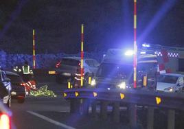 Accidente mortal ocurrido esta tarde en la N-603.
