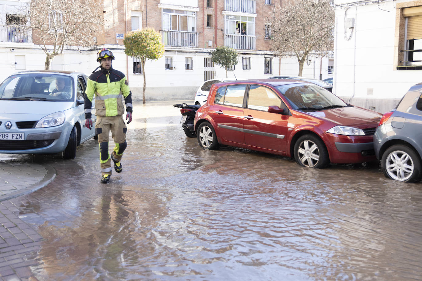 Las imágenes del reventón del &#039;anillo mil&#039; en la ciudad