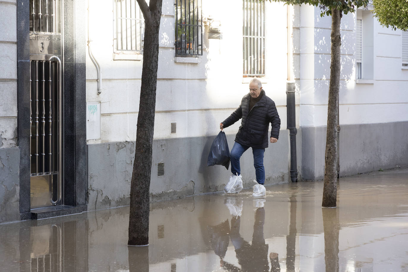 Las imágenes del reventón del &#039;anillo mil&#039; en la ciudad