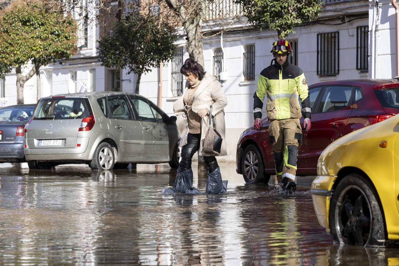 Las imágenes del reventón del &#039;anillo mil&#039; en la ciudad