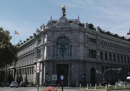 Sede del Banco de España en Madrid, en una imagen de archivo.