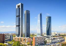 Complejo 'Cuatro Torres Business Area', en Madrid.