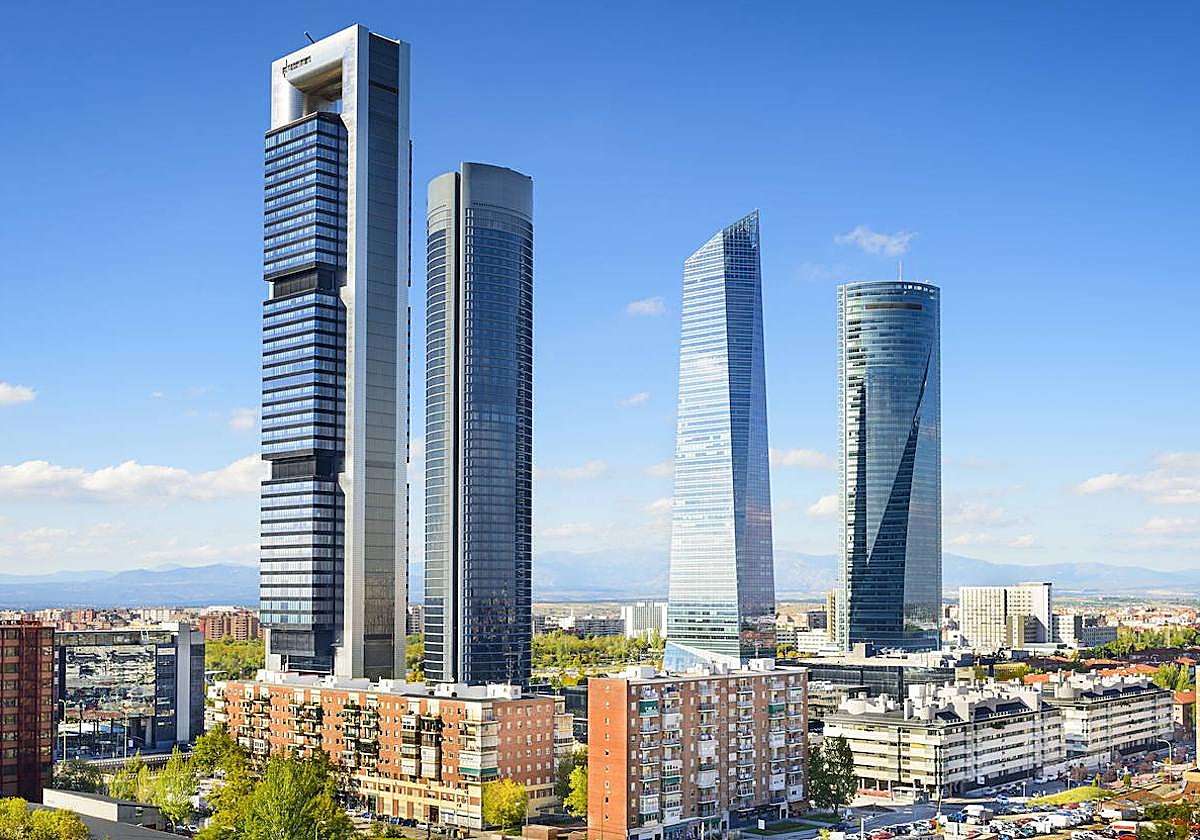 Complejo 'Cuatro Torres Business Area', en Madrid.