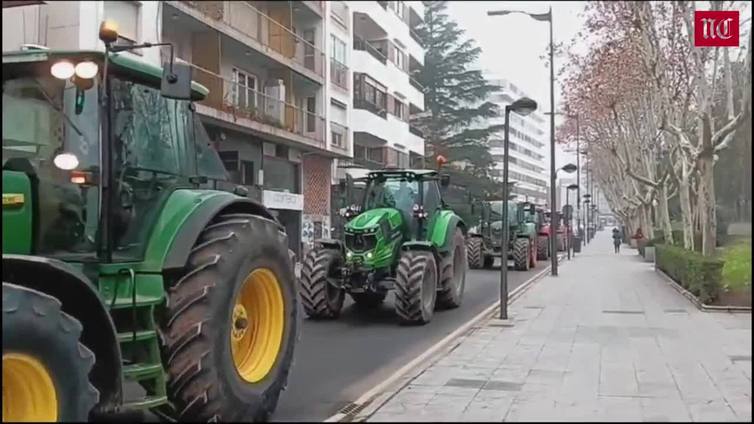 Tractorada en Zamora pide mejoras para el campo