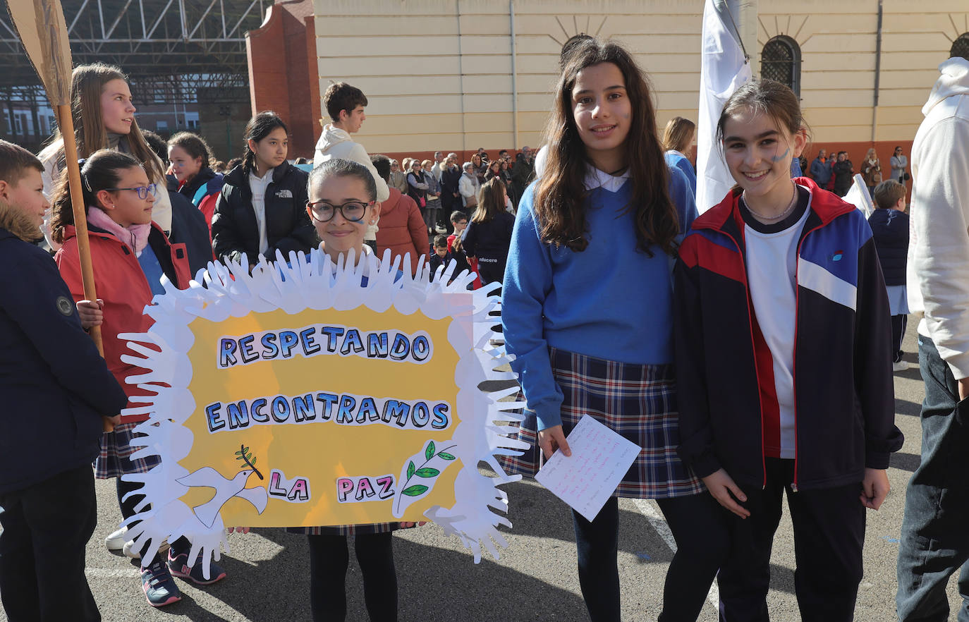 El Día de la Paz, en los centros educativos de Palencia